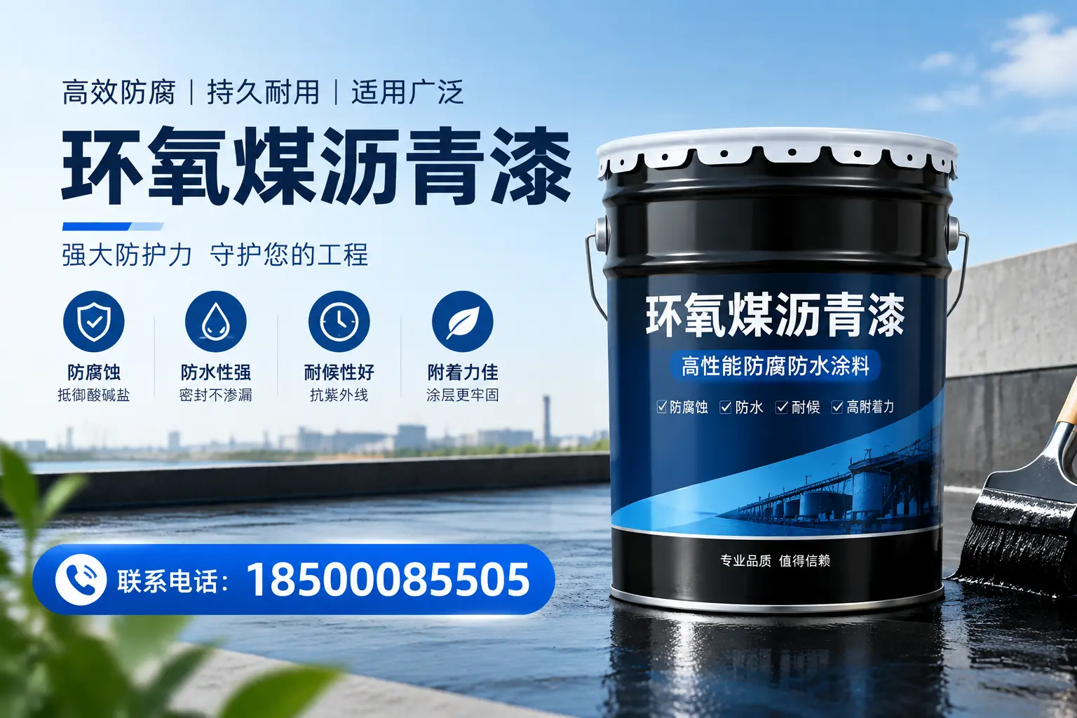 环氧煤沥青漆的施工方法详解,助力鹰潭企业高效完成项目